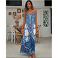 💃 Timeless Retro Charm | Sleeveless Printed Maxi Dress | Versatile Day-to-Night Look✨【Flash Sale: 60%】