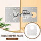 🚪 50% OFF NOW! 🔧 Hinge Repair Plate – Fix Loose Cabinet Doors Fast, No Replacement – Stainless Steel & Dual-Sided 🛠️