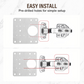 🚪 50% OFF NOW! 🔧 Hinge Repair Plate – Fix Loose Cabinet Doors Fast, No Replacement – Stainless Steel & Dual-Sided 🛠️