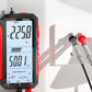 ⏰ Now only 50% off!⏰USB Rechargeable Digital Multimeter – True RMS, Auto-Ranging & Backlit LCD Display, CAT III 1000V 🛡️