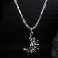 ✨ Balanced in Asymmetry | Gold & Silver Sun-Moon Pendant ⚖️【Limited Edition】