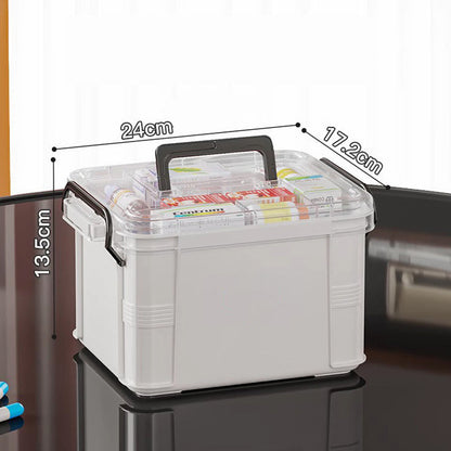 ✈️ Travel-Sized Pharmacy | 2-Layer Portable Medicine Organizer 🧳【50% OFF】