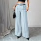 💼 All-Day Comfort for Office | Women‘s Wide-Leg Trousers with Belt | Stretchy & Elegant 🕛【-50%】