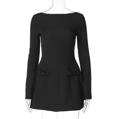 ⚡ Effortless City Chic | Elegant A-Line Mini Dress | Easy Day-to-Night Style 🛍️【-50% Today】