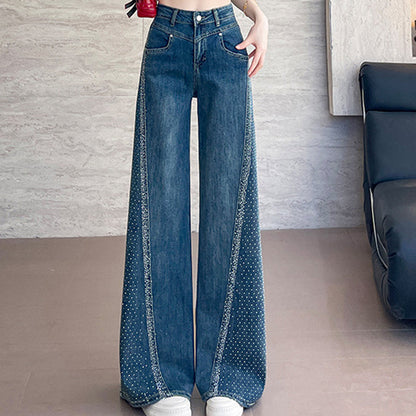 🚀 2026 Best-Seller | Women‘s Bedazzled Bell Bottom Jeans | Instant Vibe Boost ⚡【-60%】
