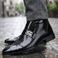 🎩 Formal Shine & Elegance | Men‘s PU Leather Derby Shoes ✨【Flash Sale】