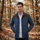⛷️ Outdoor-Ready Style | Quilted Utility Jacket with Stand Collar | Lightweight & Multi-Season 🎯【-50% Off】