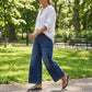 💫 2026 Must-Have | High-Waisted Wide-Leg Jeans | Ultra-Comfortable Everyday “It” Pants 👖【NEW 50% OFF】