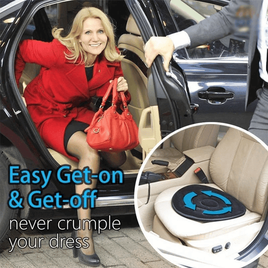 🔄 360° Freedom | Rotating Seat Cushion | Car, Office & Home Comfort 🚗💼🏠【50% OFF】