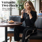 🔥 2026 Must-Have: Effortless Chic | Women‘s Half-Zip Tracksuit Set | All-Day Comfort ☁️【60% OFF】