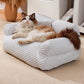 💥 50% OFF FLASH SALE! Ice Silk Cooling Pet Sofa Bed – Breathable, Washable & Super Soft 🐾❄️ 【Limited Time】