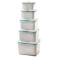💐50% OFF ! 2 in 1 Meal Prep Container – Removable Drainer & Airtight Lid 🥑❄️【Limited Offer】