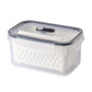 💐50% OFF ! 2 in 1 Meal Prep Container – Removable Drainer & Airtight Lid 🥑❄️【Limited Offer】