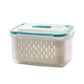 💐50% OFF ! 2 in 1 Meal Prep Container – Removable Drainer & Airtight Lid 🥑❄️【Limited Offer】