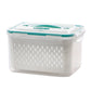 💐50% OFF ! 2 in 1 Meal Prep Container – Removable Drainer & Airtight Lid 🥑❄️【Limited Offer】