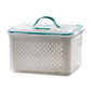 💐50% OFF ! 2 in 1 Meal Prep Container – Removable Drainer & Airtight Lid 🥑❄️【Limited Offer】