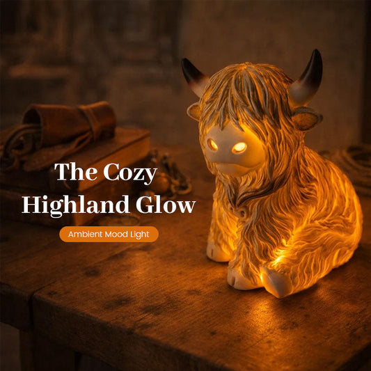 💐50% OFF ! Highland Cow Gift Lamp – Unique Idea for Christmas or Birthday 🎁🌟【New Arrival】