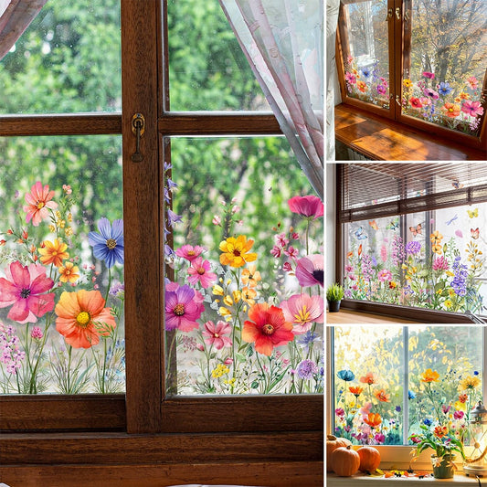 🌷 Spring 2026 Exclusive | Floral Bouquet Window Clings | Fresh Look for Your Car 🚗【-50% TODAY】