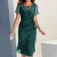 ✨ 2026 New Arrival | Elegant Solid Color Dress | Cinched Waist & Breathable 🌸【60% OFF】