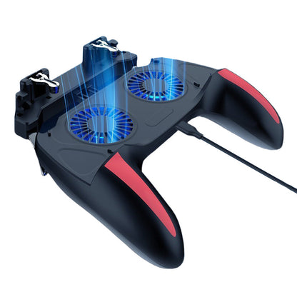Mobile Gaming Controller with Dual Cooling Fans