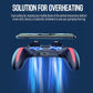Mobile Gaming Controller with Dual Cooling Fans