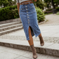 ✨ 2026 New Arrival | High-Waist Button Denim Skirt | Must-Have for Spring 👗【50% Off】