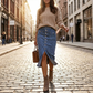 ✨ 2026 New Arrival | High-Waist Button Denim Skirt | Must-Have for Spring 👗【50% Off】