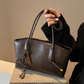 💐50% OFF ! Vintage Tote Bag – PU Leather, Daily Essential 🎒💫【2026 Special Offer】