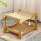 ⏳🔥LIMITED-TIME 50% OFF! ⏰🎉 2026 Sale — Over 15,000 Sold!🐱 2‑in‑1 Sisal Cat Scratching Lounger‑Wood Frame Curved Cat Rest Bed 🛋️