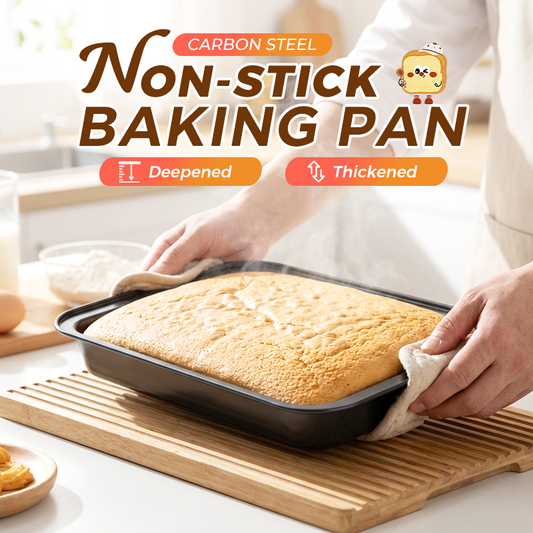 🔥 Bestseller 2026 | Carbon Steel Baking Tray Non-Stick | Easy Release & Quick Clean 🍳【-50% This Week】