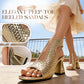 💐50% OFF ! Evening Heeled Sandals – Elegant Design, Perfect for Dancing 🌙🥂【Limited Stock】