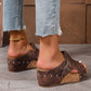 💐50% OFF ! Woven Platform Sandals – Chic & Stable All Day Long 🌺💃【Flash Sale】
