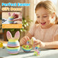 💐50% OFF ! Easter Decorative Egg – Articulated Bunny for Collectors 🎁🌷【Holiday Special】