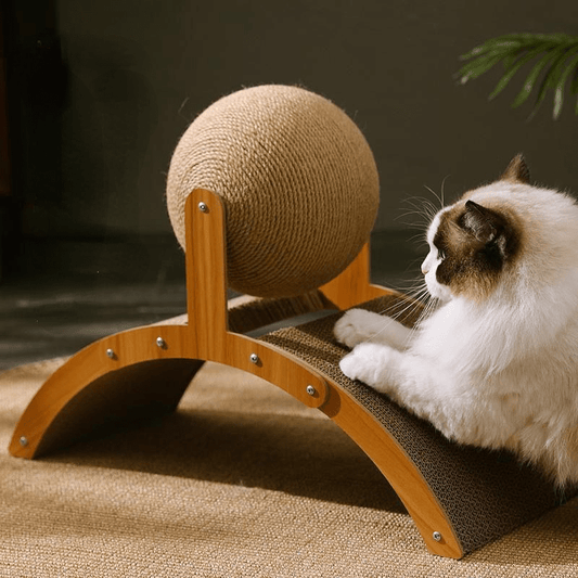 🐱 NEW 2026 | Sisal Cat Scratching Ball | Protects Furniture 🛋️【50% OFF】