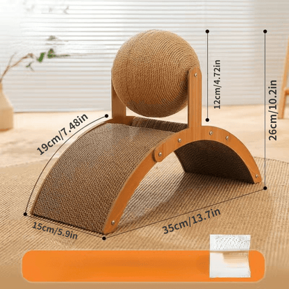 🐱 NEW 2026 | Sisal Cat Scratching Ball | Protects Furniture 🛋️【50% OFF】