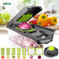 💐50% OFF ! Vegetable Cutter with Finger Guard – Safe & precise for the whole family 🛡️🍅【Flash Sale】