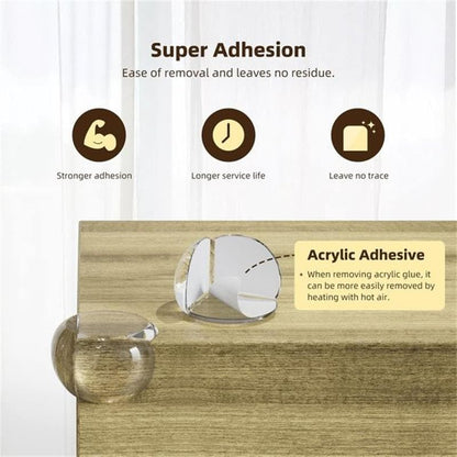 👶🛡️🔲 LIMITED-TIME 50% OFF! Reusable Baby Safety Corner Guards – Soft, Thick Padding, Strong Adhesive – Protects Little Ones from Sharp Table Edges During Crawling & Walking 🚼✨