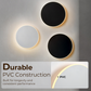 💐50% OFF NOW! Round LED Wall Sconces – Dimmable for Perfect Ambiance 🌟🎛️【Limited Offer】