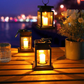 Warm And Romantic Courtyard Solar Candle Light
