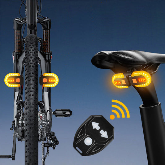 💐50% OFF ! Bicycle Tail Light with Remote – Turn Signal for Safer Rides 🚲✨【Special Price】