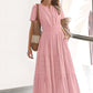 💐50% OFF ! Smocked Maxi Dress – Great for Travel & Summer Strolls ☀️🧳【Flash Sale】