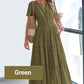 💐50% OFF ! Smocked Maxi Dress – Great for Travel & Summer Strolls ☀️🧳【Flash Sale】