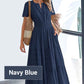 💐50% OFF ! Smocked Maxi Dress – Great for Travel & Summer Strolls ☀️🧳【Flash Sale】