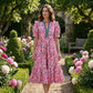 💐50% OFF ! Floral Maxi Dress – Lightweight & Comfortable Fabric ☀️👗【Special Offer】