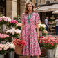 💐50% OFF ! Floral Maxi Dress – Lightweight & Comfortable Fabric ☀️👗【Special Offer】