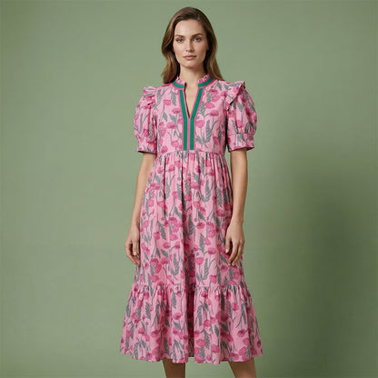 💐50% OFF ! Floral Maxi Dress – Lightweight & Comfortable Fabric ☀️👗【Special Offer】