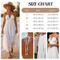 💐50% OFF ! Tiered Maxi Dress with Plunging Neckline – Romance & Femininity 🌸💫【Special Price】