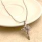 💐50% OFF ! Cross Jewelry Set – Necklace + Earrings, Brilliant Sparkle 💎👑【Exceptional Price】