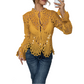 💐50% OFF ! New Arrival: Trendy Lace Blouse – Boho Chic Style 🌼✨【Flash Sale】