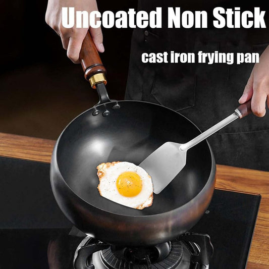 💐60% OFF ! Uncoated Thick Cast Iron – Cook Healthily, No Toxins 🍳🌿【Limited Offer】